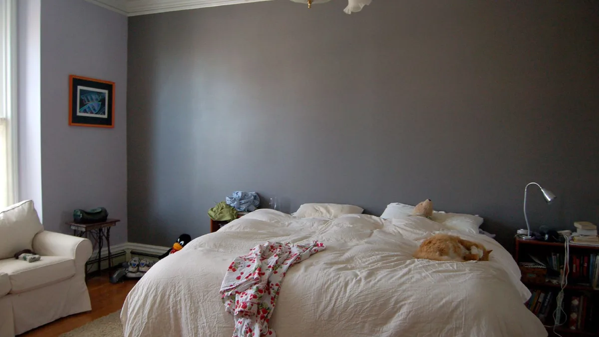 Light And Darkness In The Bedroom